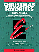 Essential Elements Christmas Favorites for Strings Conductor's Book, CD string method book cover